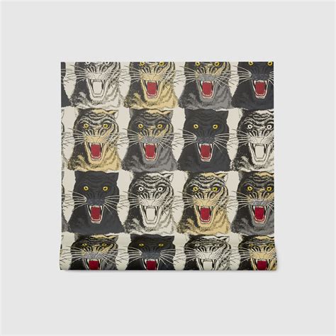 gucci pineapple wallpaper|gucci tiger face print wallpaper.